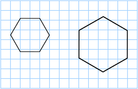Sketch paradox polygon. Vector hexagon. Penrose shape on gray background  Stock Vector | Adobe Stock