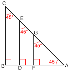 Identifying the 45 – 45 – 90 Degree Triangle - dummies