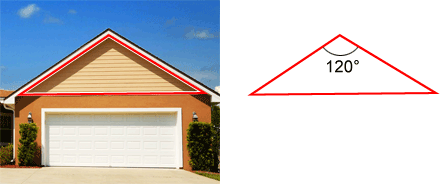 obtuse triangles in real life